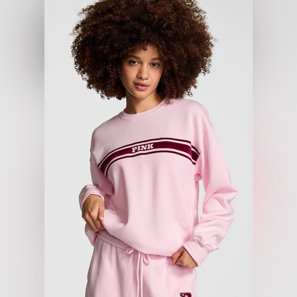 Victoria Secret PINK Long Sleeve Sweatshirt Size XS NWT